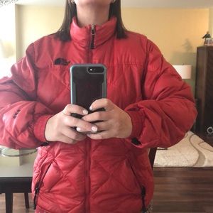 Size large red north face
